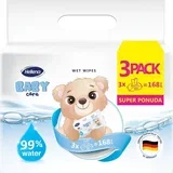 baby care vlažne maramice aqua pack3x56kom