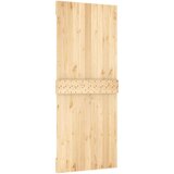  Klizna vrata s priborom za montažu 85 x 210 cm masivna borovina | shoptok.hr