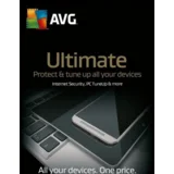 AVG Ultimate 2024 with Secure - 10 Devices 1 Year AVG Key EUROPE