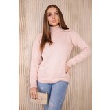 Kesi High-neckline sweater dark powder pink | shoptok.hr