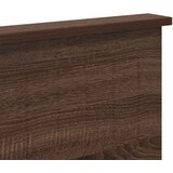  Uzglavlje s uzglavljem Smeđi hrast 150 cm Konstruirano drvo | shoptok.hr