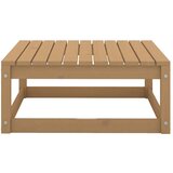 Maison Chic Vrtni stolček - Vrtni stoli za noge 70x70x30 cm medeno rjava trdna borovina JS874, (21877281) | Shoptok.si