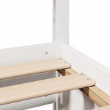  Okvir kreveta bez madraca bijeli 90 x 200 cm masivna borovina | shoptok.hr