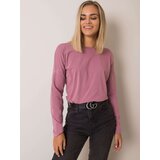 BASIC Feel Good Blouse-RV-BZ-5890.10-dark pink | Shoptok.si