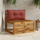  Jastučić za leđa PUTTEN 100% poliester Crvena 80 x 40 x 10 cm - Crvena 80 x 40 x 10 cm Melange | shoptok.hr
