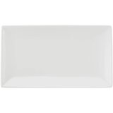 Maxwell williams Krožnik Caviar Shine 34,5x19,5cm / pravokoten / umazano bel / porcelan, (5000199137) Cene
