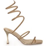 Laura Biagiotti Sandali & Odprti čevlji LIGHT GOLD Bež | Shoptok.si