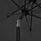  Vrtni suncobran LED s aluminijskim stupom 300 cm antracit | shoptok.hr