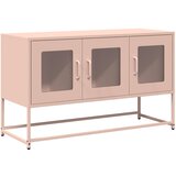 Maison Chic TV omarica - TV enota - Televizijska omarica roza 100,5x39x60,5 cm Hladno valjano jeklo, (21699224) Cene