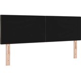  LED glava kreveta Smeđa 144 cm tkanina | shoptok.hr