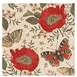  Decoupage salvete - Passing Butterflies - 1kom (tehnika salveta) KORIŠTENO