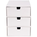 Bigso Box of Sweden Bel organizator za predale s 3 predali Bigso Box of Sweden Ingrid Cene