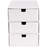 Bel organizator za predale s 3 predali Bigso Box of Sweden Ingrid