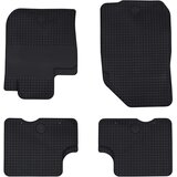  Auto tepih 4 pcs Crna prikladno za DACIA DUSTER 2010-2017 Guma | shoptok.hr