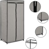 Furnova Garderobne omare 2 kosa 75x50x160 cm sive, (21930275) | Shoptok.si