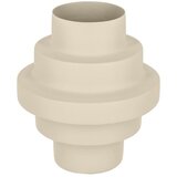 Kave Home Bež jeklena vaza (višina 23 cm) Velia – Cene