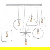 Mitea Lighting M161716-MIX visilica bela 6xE27 Max.60W/220V | ePonuda.com