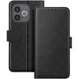 AVIZAR Etui Honor 600 Lite z usnjenim učinkom, s prostorom kartice in funkcijo stojala, Črna, (5000274995) | Shoptok.si