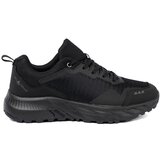 Shelvt Men's black sneakers with textile upper McArthur Cene