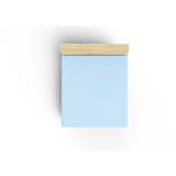 light blue blue ranforce single large fitted sheet (fr)  light blue blue ranforce single large fitted sheet (fr) Slike
