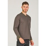 Dewberry V4002 V COLLAR MEN'S SWEATSHIRT-RIGHT | Shoptok.si