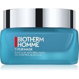 Biotherm Homme T - Pur Blue Face Clay maska za čišćenje za hidrataciju lica i smanjenje bora 50 ml Cijene