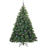  Umjetno božićno drvce s stalakom Zelena 210 cm PE i PVC 130 x 130 x 210 cm | Shoptok.si