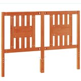 vidaXL Vzglavje voščeno rjava 140 cm trdna borovina | Shoptok.si