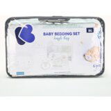 Kikka Boo KikkaBoo Posteljina sa ogradicom 6 pcs 60/120 Rabbits in Love (KKB61076) | ePonuda.com