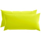  Jastuk s jastukom HEERLEN 2 kom. Svijetlo zelena. Poliester - Svjetlozelena 40 x 80 cm 2 | shoptok.hr