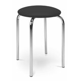 Halmar Stolica CHICO 47x41 cm crna/hrom | Eponuda.com