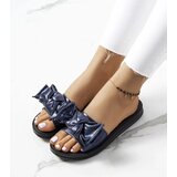 D/CEO Glossy silver flip-flops Cher | Shoptok.si