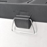  Reciklažna kanta za smeće s papučicama nehrđajući čelik 36 L | shoptok.hr