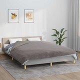  Teška deka s navlakom siva 200 x 200 cm 9 kg od tkanine | shoptok.hr