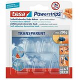Tesa Powerstrips Ukrasna kuka sa navojem (5 Kom., Prozirno) | shoptok.hr