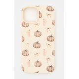 Sinsay Maska za iPhone 15 s motivom bundeve u leopard uzorku i jesenskih dodataka | shoptok.hr