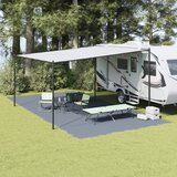 vidaXL Dodatak za šator Plavo-sivi Poliester 400 x 800 cm Izdržljiv | shoptok.hr
