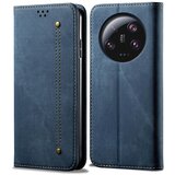 INORCO Za Xiaomi 13 Ultra Wallet Stojalo PU usnjena torbica Jeans Tekstura tkanine Ovitek za mobilni telefon, (22033747) | Shoptok.si