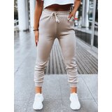 DStreet Spodnie damskie dresowe MORELO beżowe | Shoptok.si