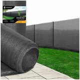  Mreža za sjenjenje, svijetli antracit, 185 g/m², 1,5 × 25 m + 100 vezica | shoptok.hr