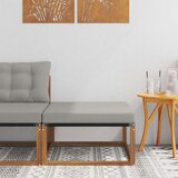  Zunanji puf Masivno akacijevo les in Textilene Naravna, (5000270413) | Shoptok.si