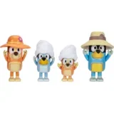 Bluey: Obiteljsko putovanje set od 4 figure