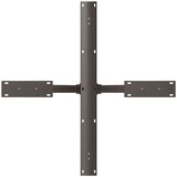  Noge blagovaonskog stola u obliku pauka crne 85x85x(72-73) cm čelik | shoptok.hr