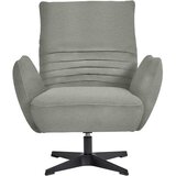 Dieter Knoll FOTELJ, svetlo siva tekstil | Shoptok.si