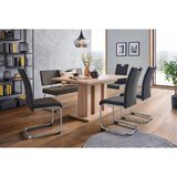 CARRYHOME Jedilna miza , barve hrasta | Shoptok.si