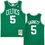 kevin garnett 5 boston celtics 2007-08 mitchell & ness road swingman dres