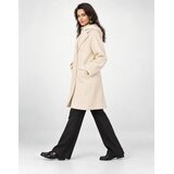 Only ONLBLOOM HOOD COAT CS Bež | shoptok.hr