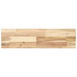 vidaXL Plutajuća polica 100x20x4 cm Neobrađeno puno drvo akacije - Prirodna 100 x 20 x 4 cm 1 1 | shoptok.hr