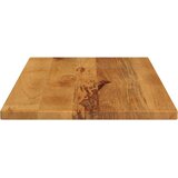 Stolna ploča 90x60x3,8 cm pravokutna od masivnog drva manga | shoptok.hr