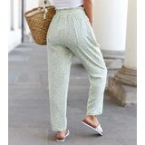 UR/CEO Green floral wide pants Ippocrate | Shoptok.si